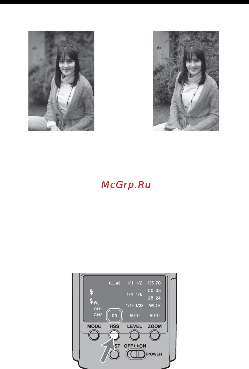 Sony HVL-F42AM [196/270] Высокоскоростная синхронизация hss