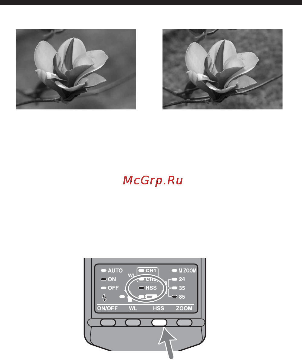 Sony HVL-F36AM [26/212] High speed sync hss