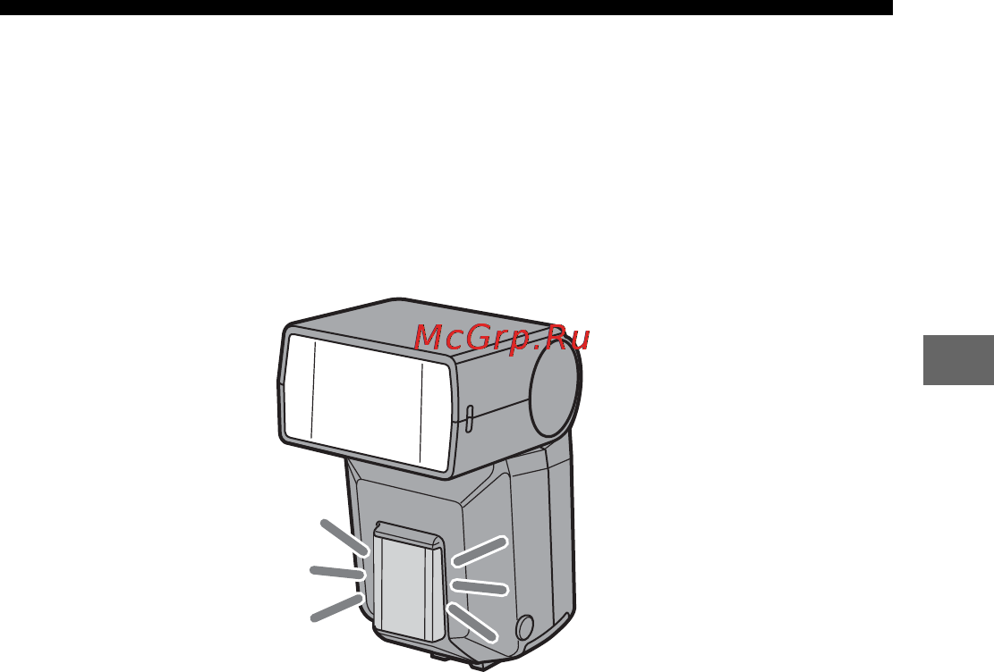 Sony HVL-F36AM [67/212] Af lamp