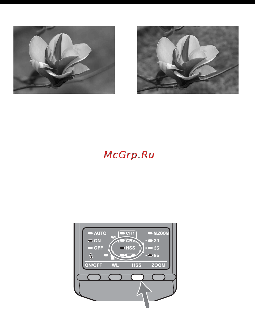 Sony HVL-F36AM [68/212] Hogesnelheidsync hss