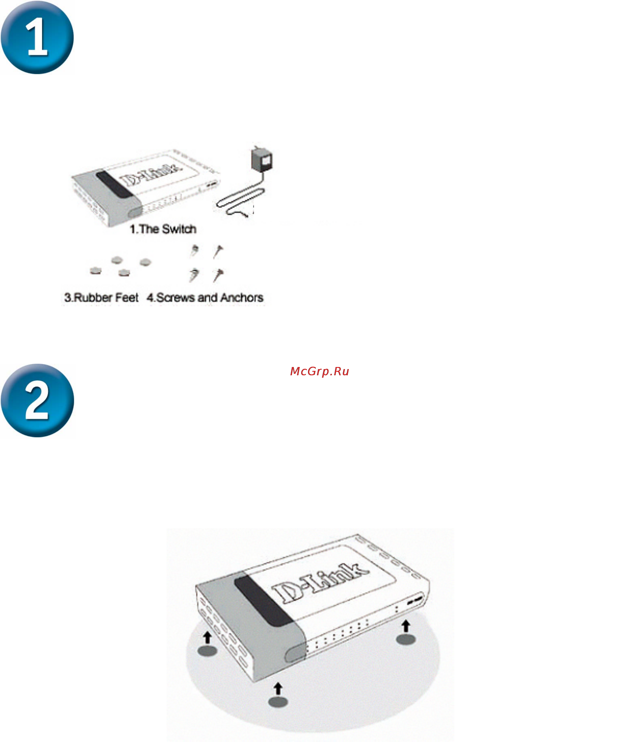 D-Link DES-1008D/RV [2/5] Распаковка