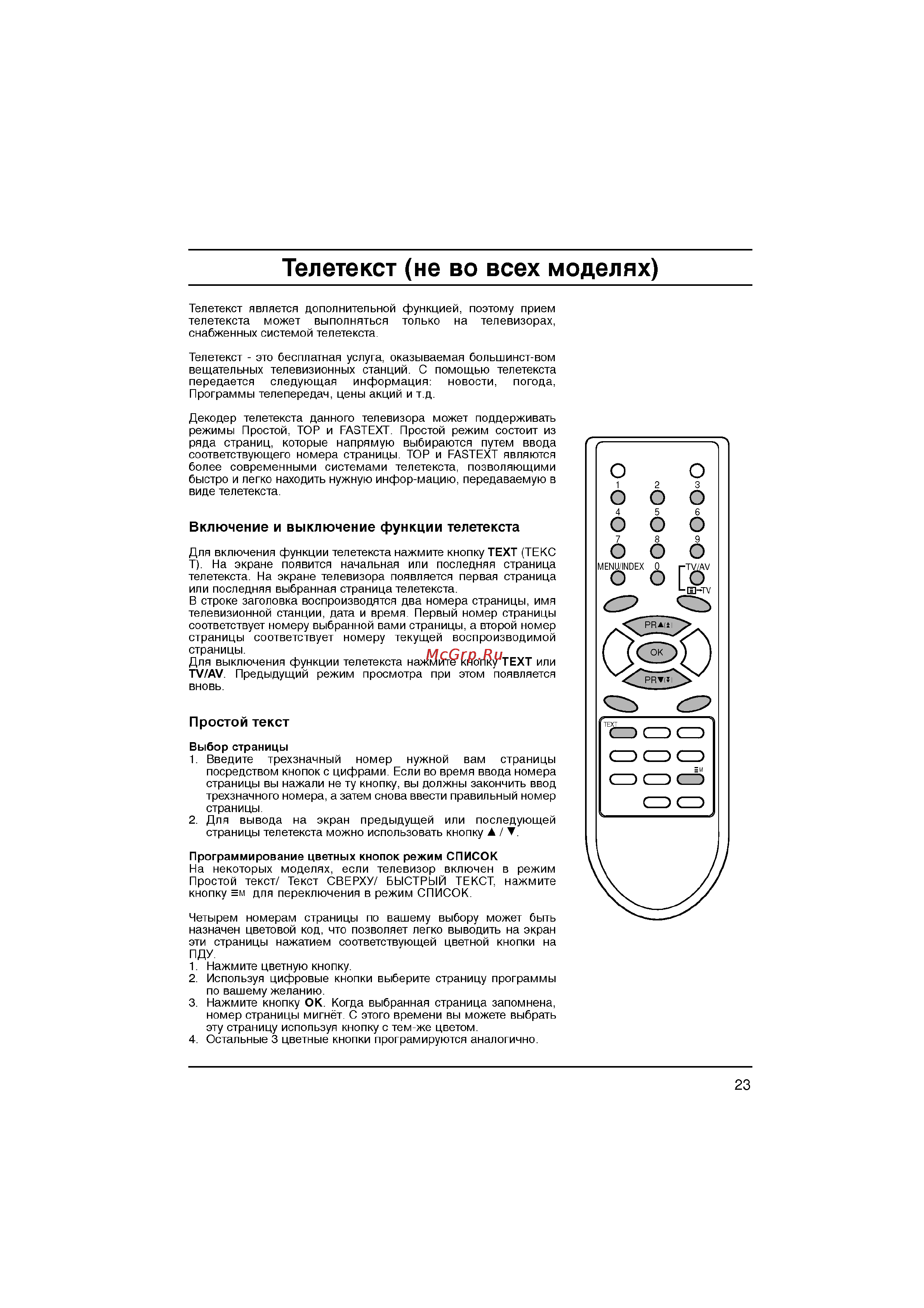 LG CF-20F60 Инструкция по эксплуатации онлайн [23/28] 39652