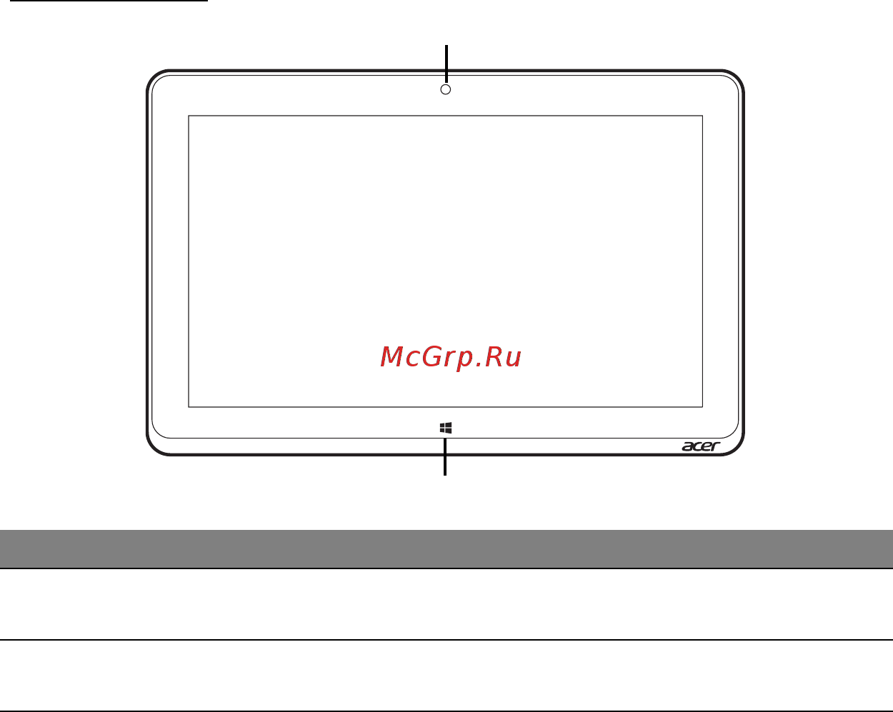 Acer Iconia Tab W510 32Gb dock Инструкция по эксплуатации онлайн [25/104] 39663