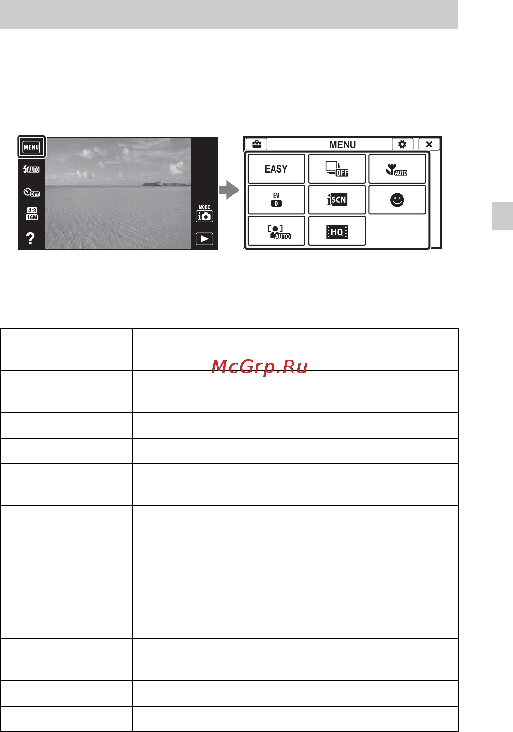 Sony DSC-TX10 Black [87/100] Введення в інші функції