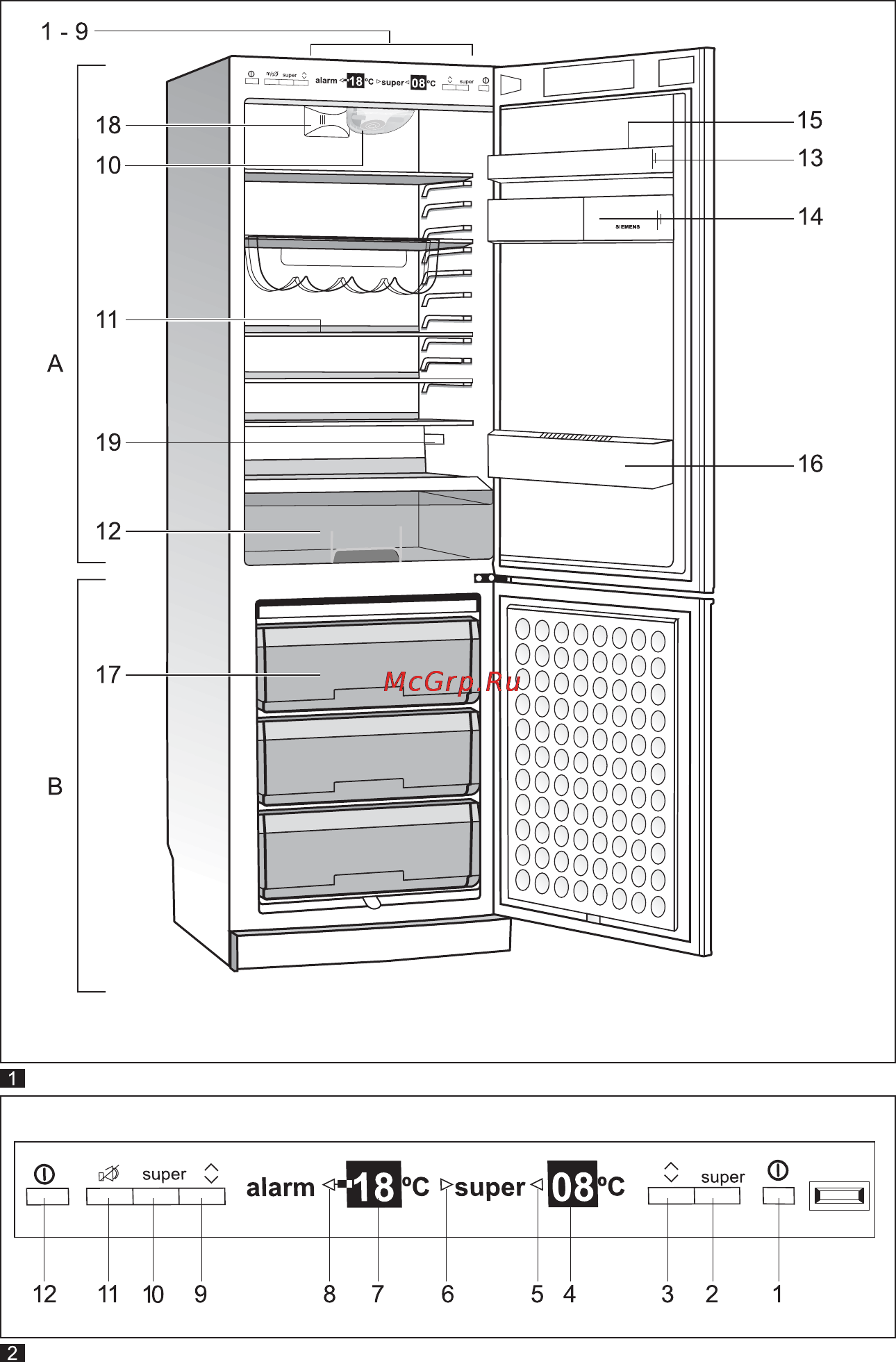 Siemens KG..P Инструкция по эксплуатации онлайн [15/21] 39720