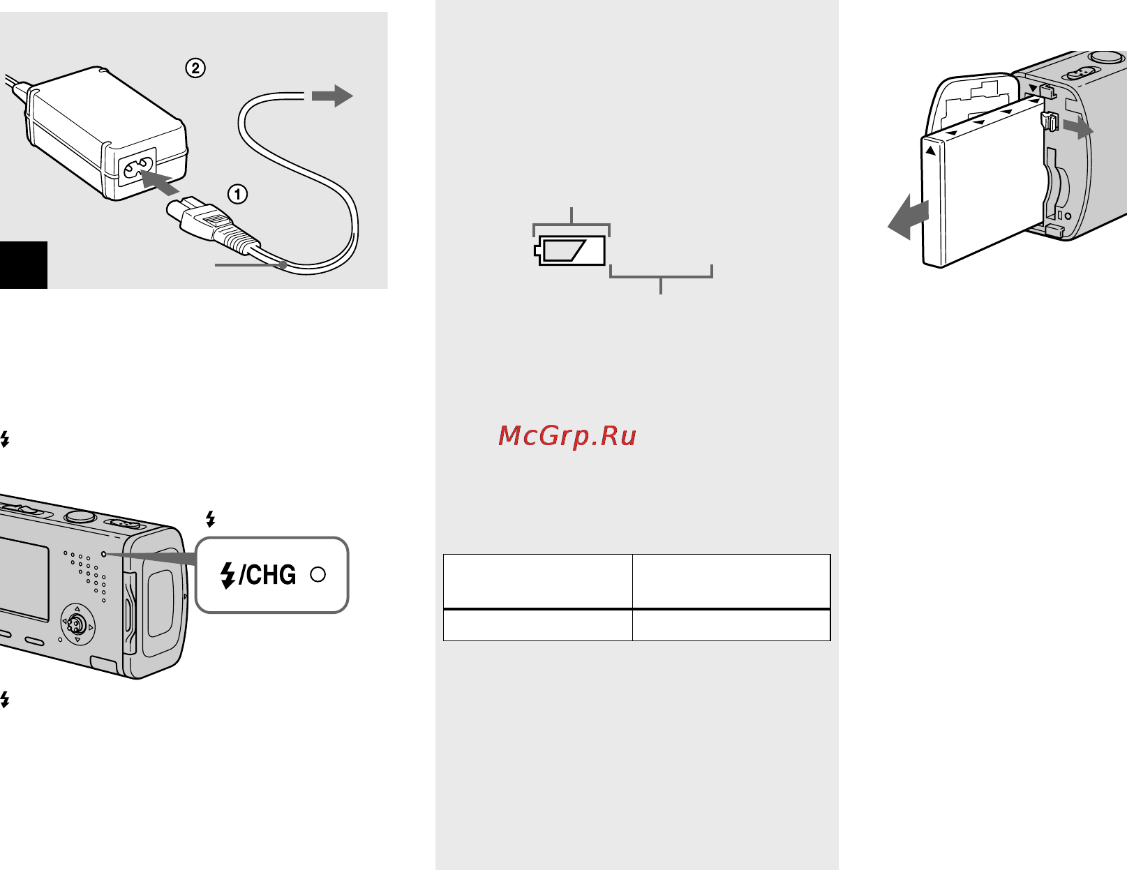 Sony Cyber-Shot DSC-L1 [160/280] För att ta ut batteripaketet