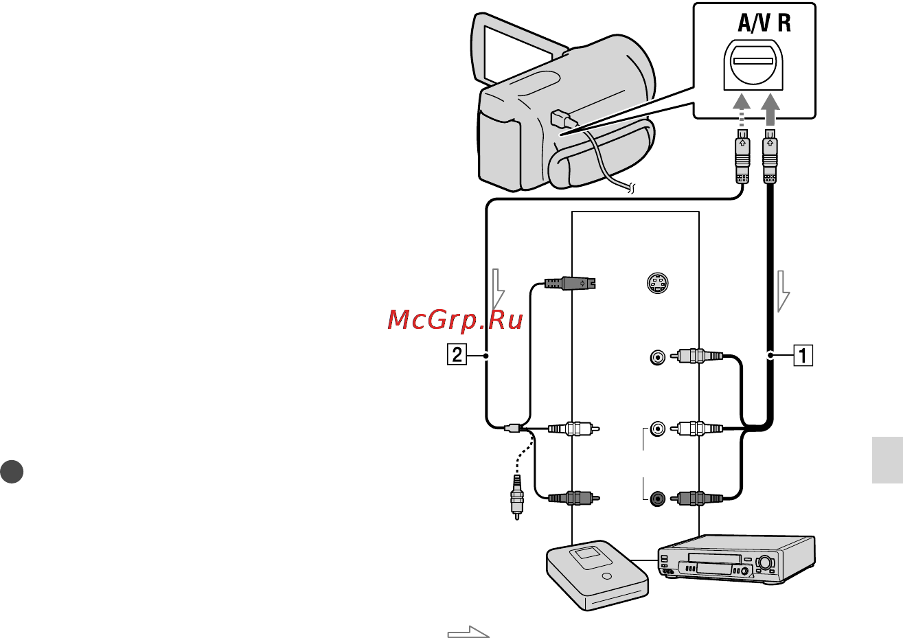 Sony HDR-CX130E Black [131/155] Створення диска зі стандартною чіткістю зображення std за допомогою рекордера тощо
