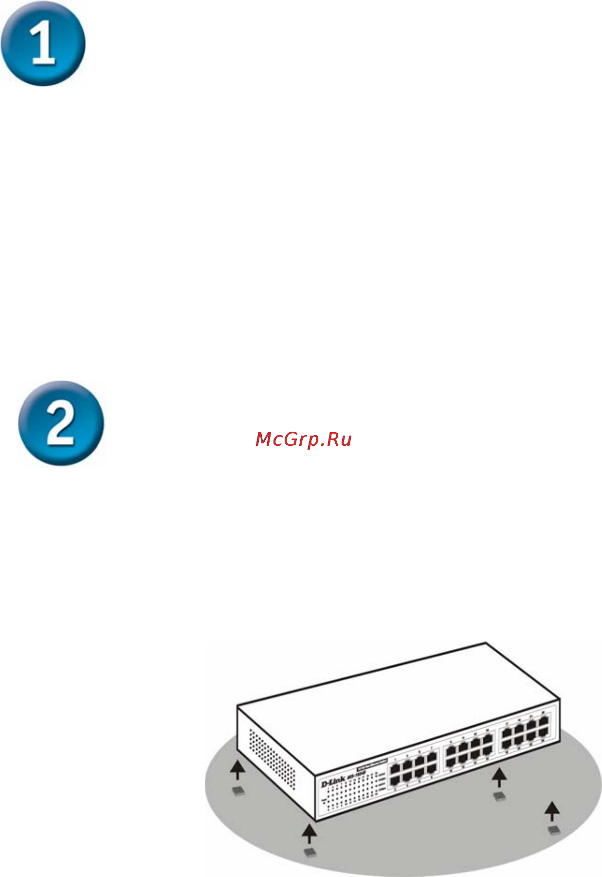 D-Link DES-1024D [2/4] Установка коммутатора des 1024d 10 100m fast ethernet