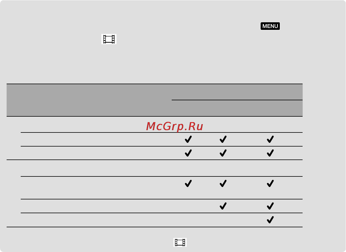 Sony HDR-CX360E (VE) [110/167] Вибір режиму записування