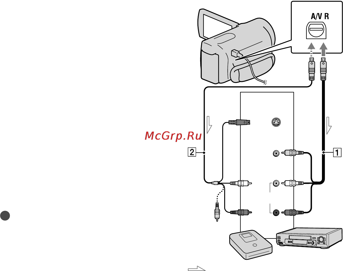 Sony HDR-PJ30E [56/167] Создание диска с качеством изображения стандартной четкости std с помощью рекордера и т п