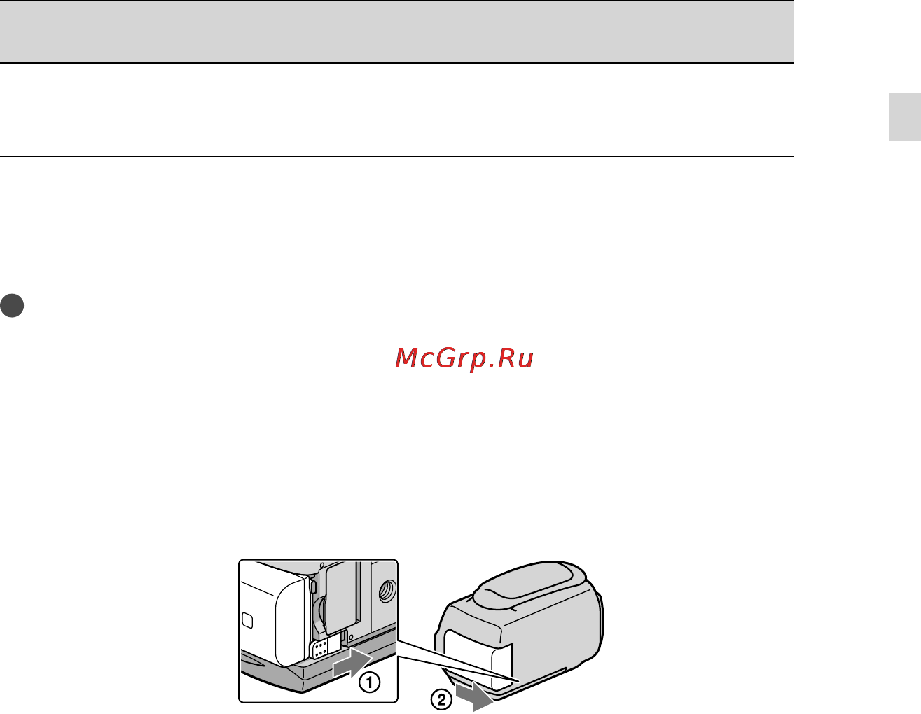 Sony HDR-PJ30E [97/167] Використання електричної розетки як джерела живлення