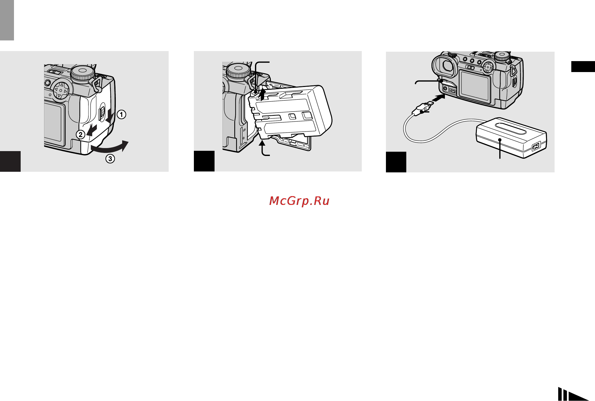 Sony Cyber-Shot DSC-F717 [11/260] Зарядка батарейного блока