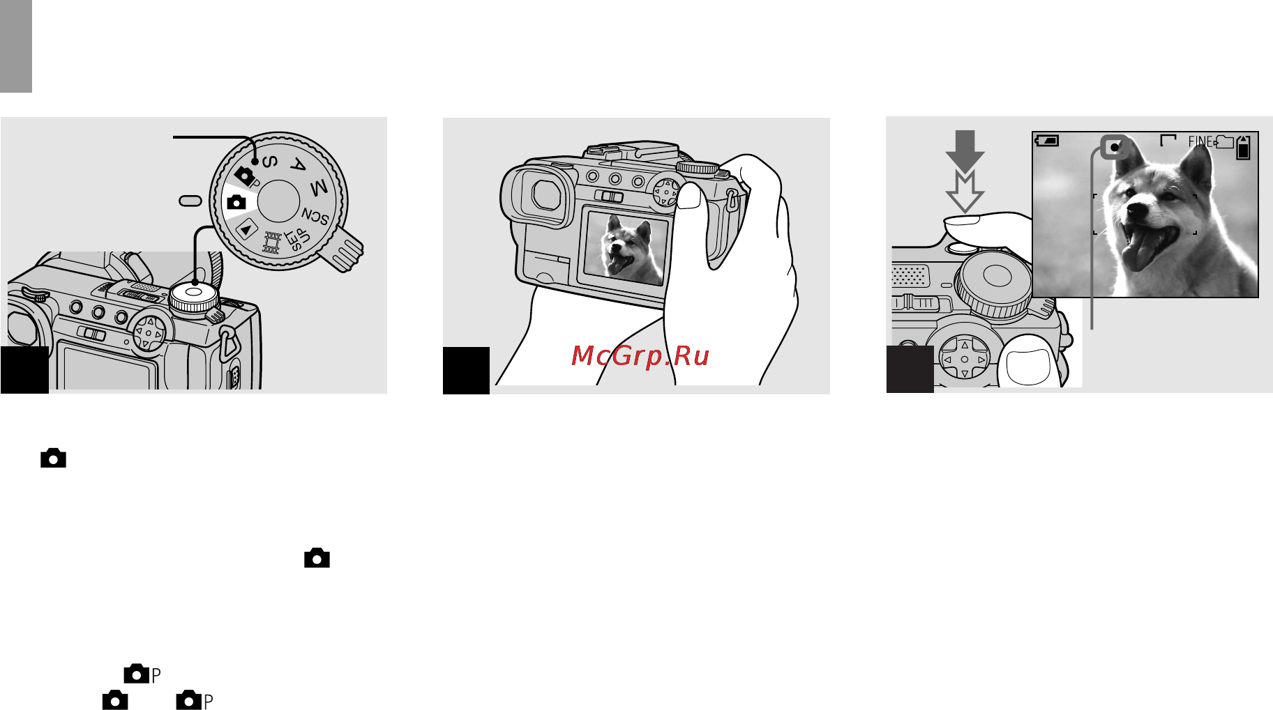 Sony Cyber-Shot DSC-F717 [150/260] Grundläggande stillbildstagning med automatiska inställningar