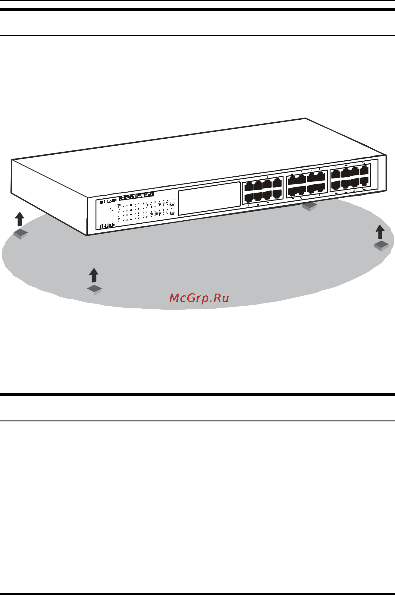 D-Link DES-1024R+ [10/20] Desktop or shelf installation