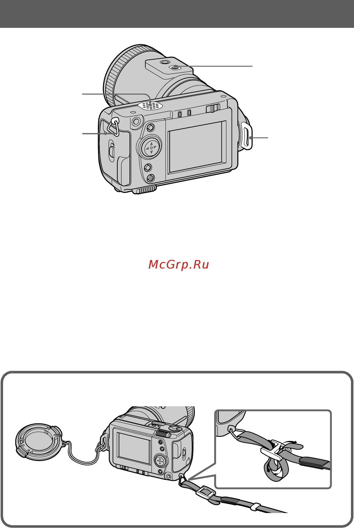 Sony Cyber-Shot DSC-F505V [8/68] Be sure to remove the lens cap before turning on your camera