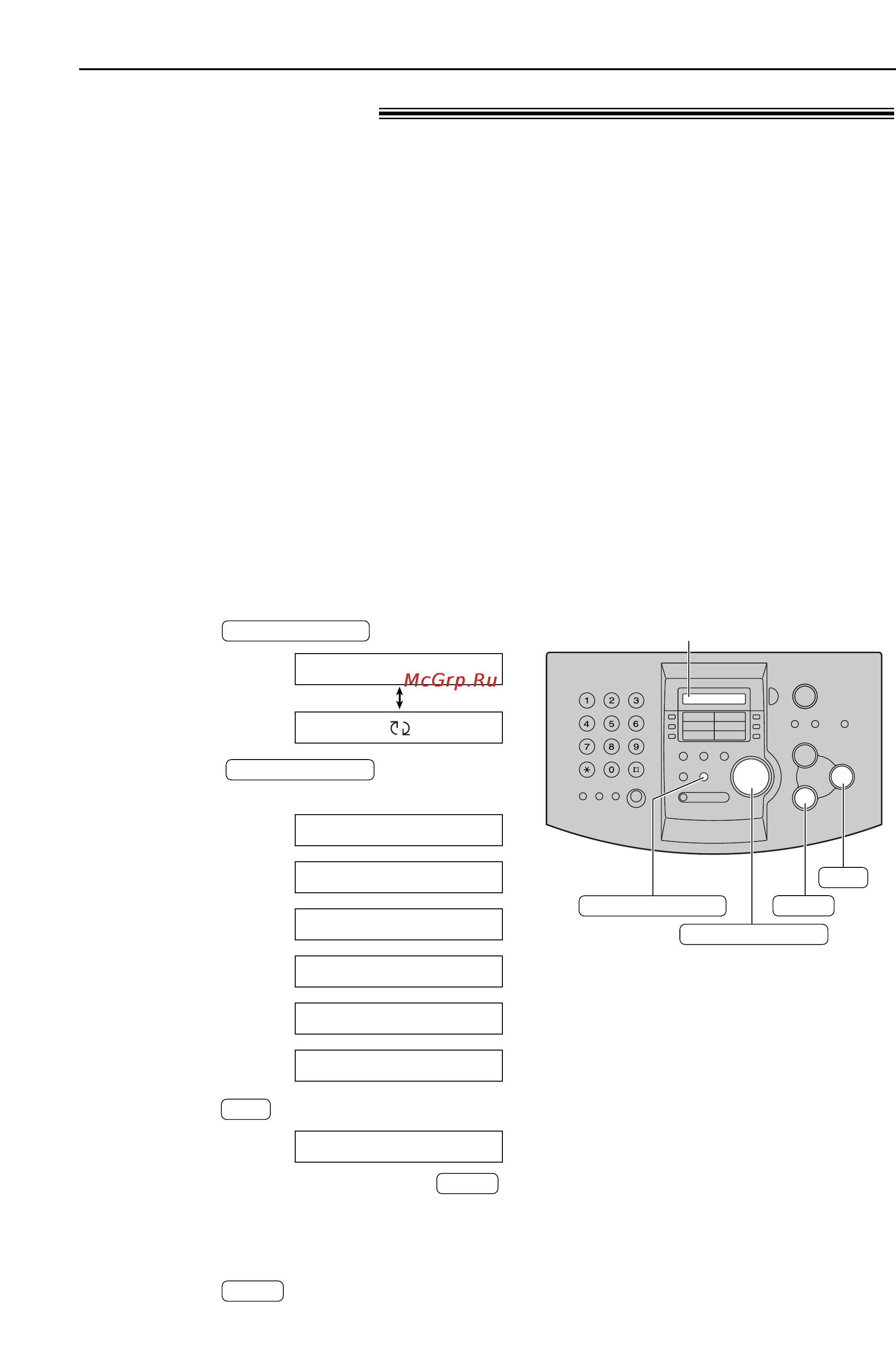 Panasonic KX-FL503RU [71/77] Печать отчетов