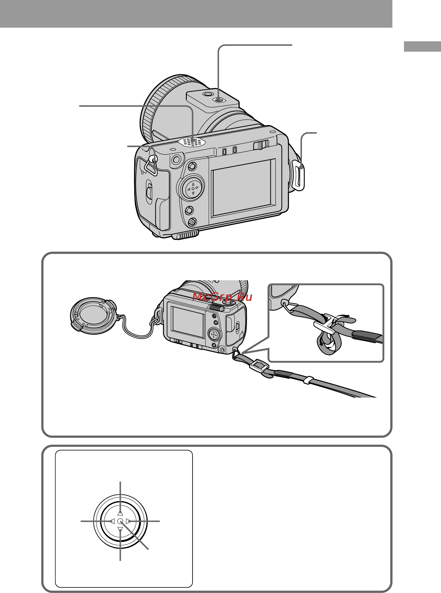 Sony Cyber-Shot DSC-F505 [9/184] Parts identification