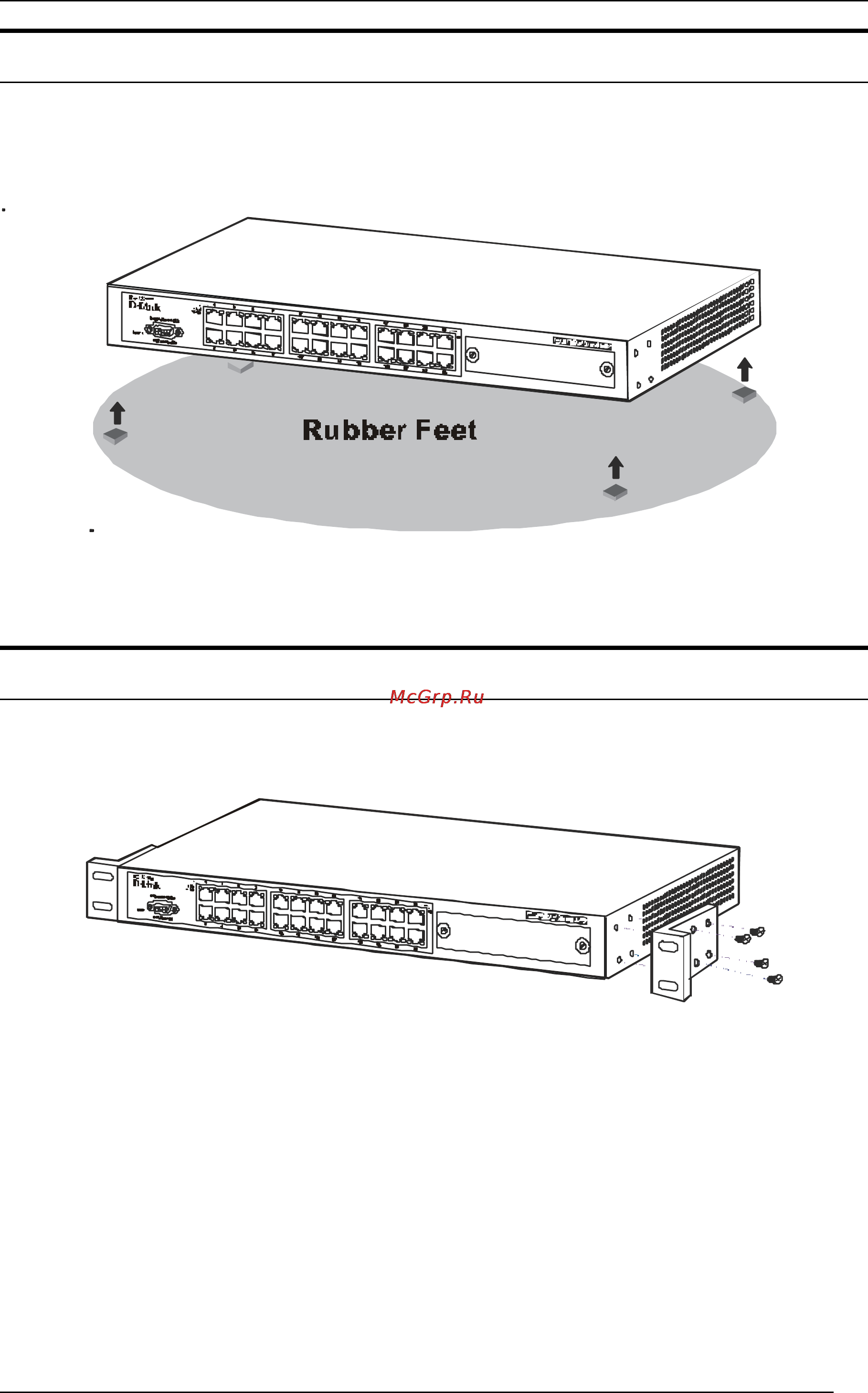 D-Link DES-1218R [17/38] Desktop or shelf installation