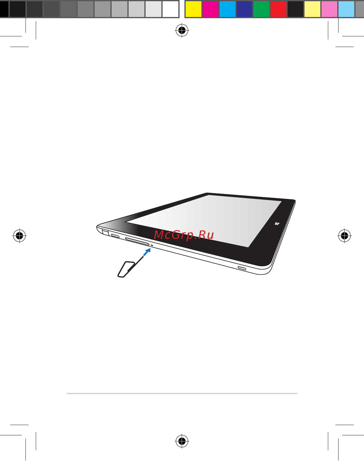 Asus VivoTab Smart LTE ME400CL-1B003W [12/26] Установка микро sim карты