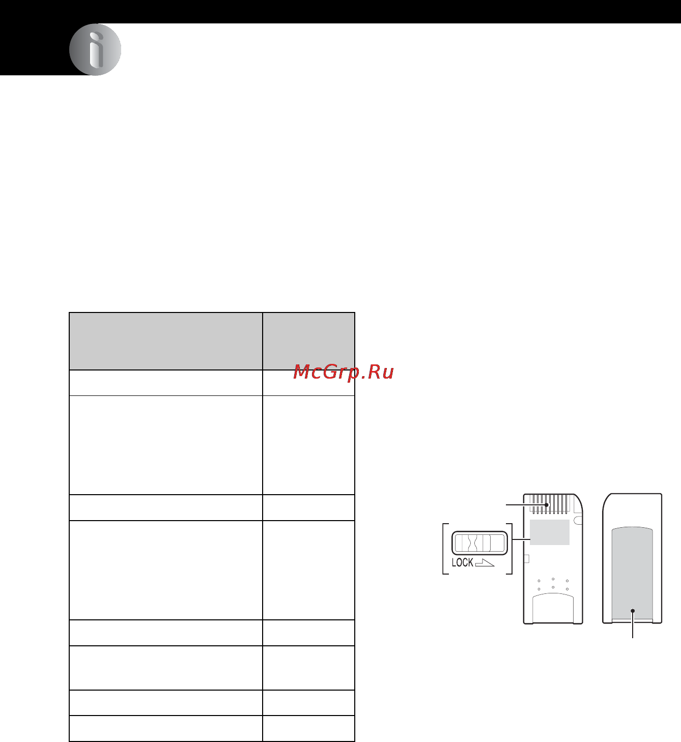 Sony Cyber-Shot DSC-S80 [100/211] О пункте memory stick