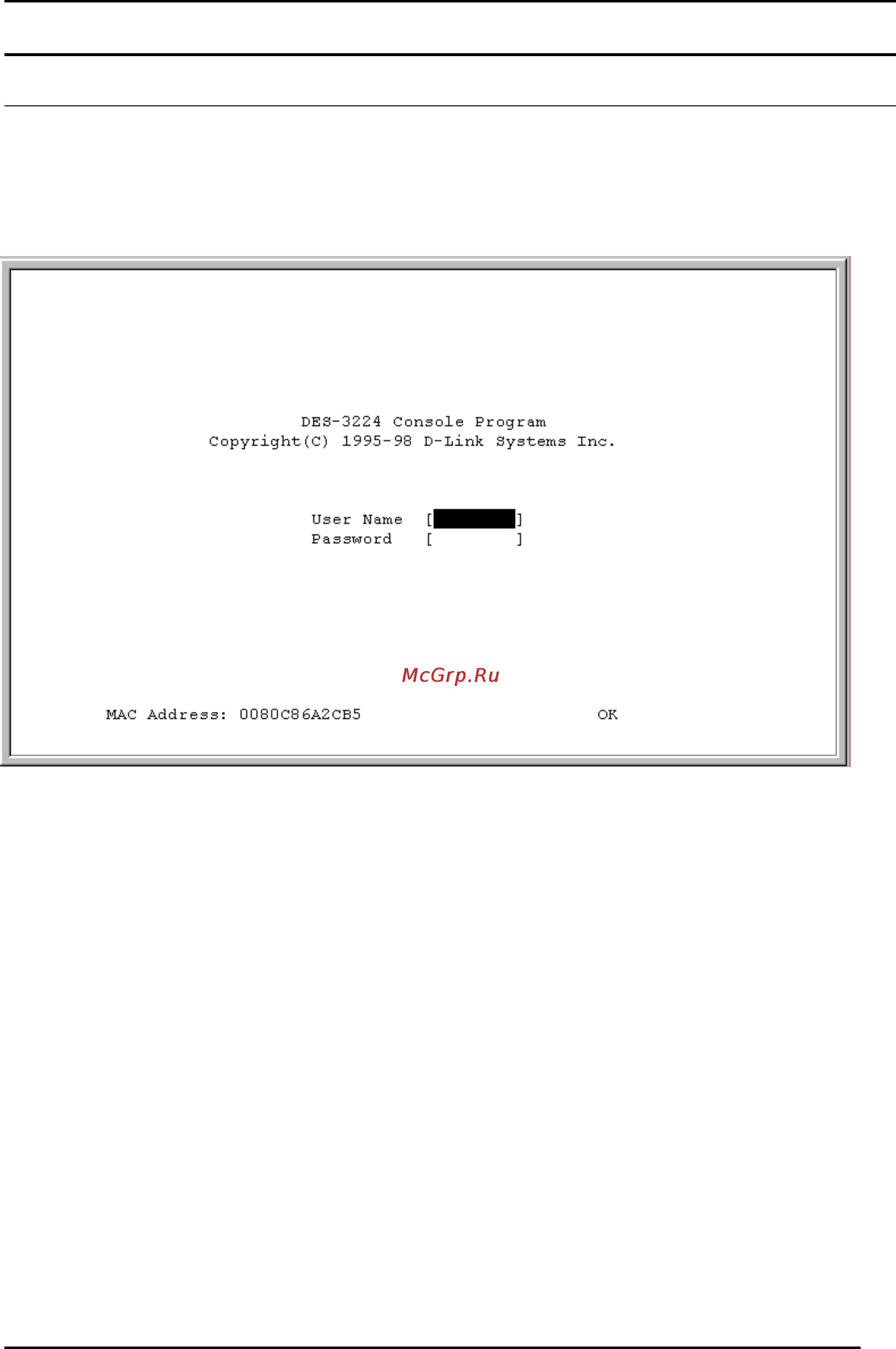 D-Link DFE-904 [27/75] Log in