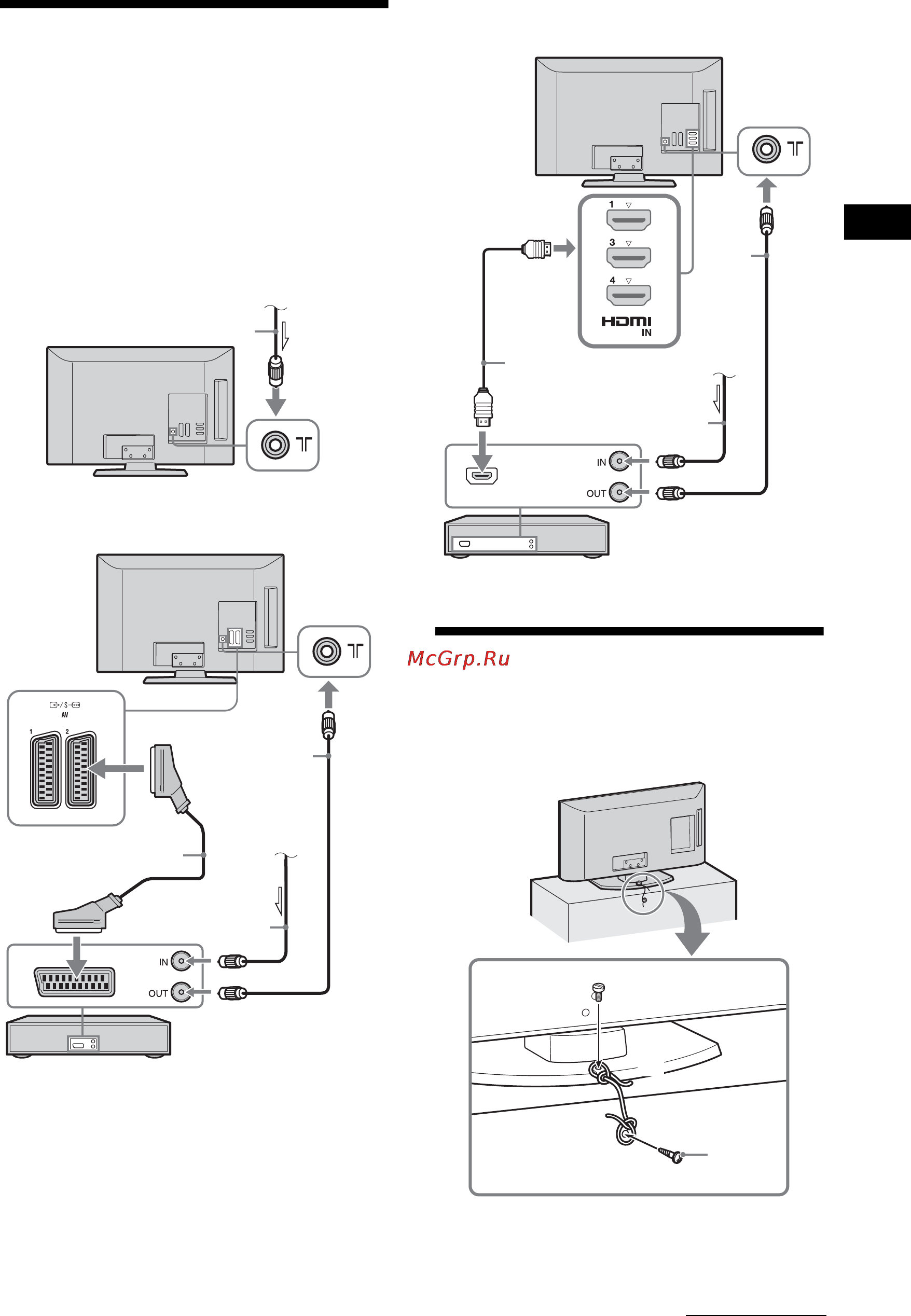 Sony KDL-40 EX600 [7/26] Начало работы