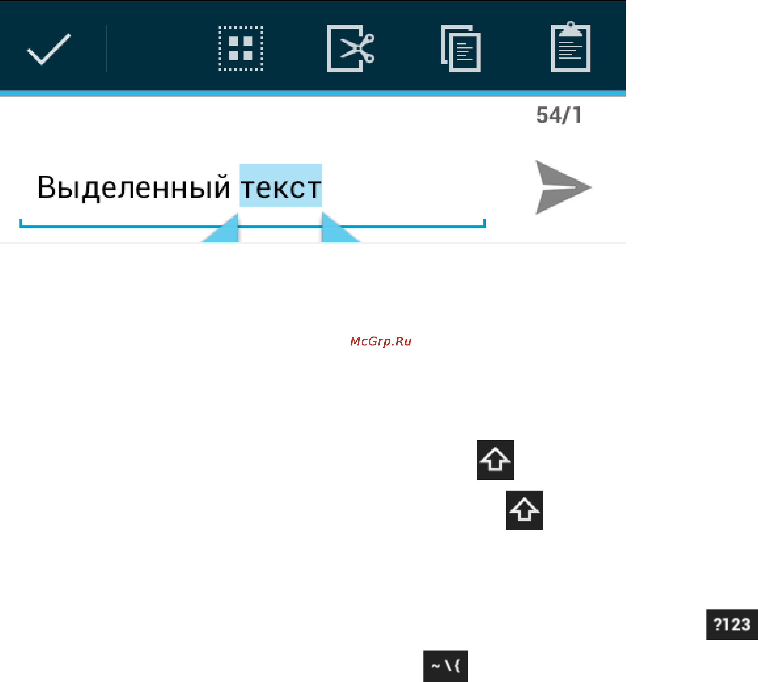 Explay SURFER 8.02 [33/80] Ввод текста с помощью речи