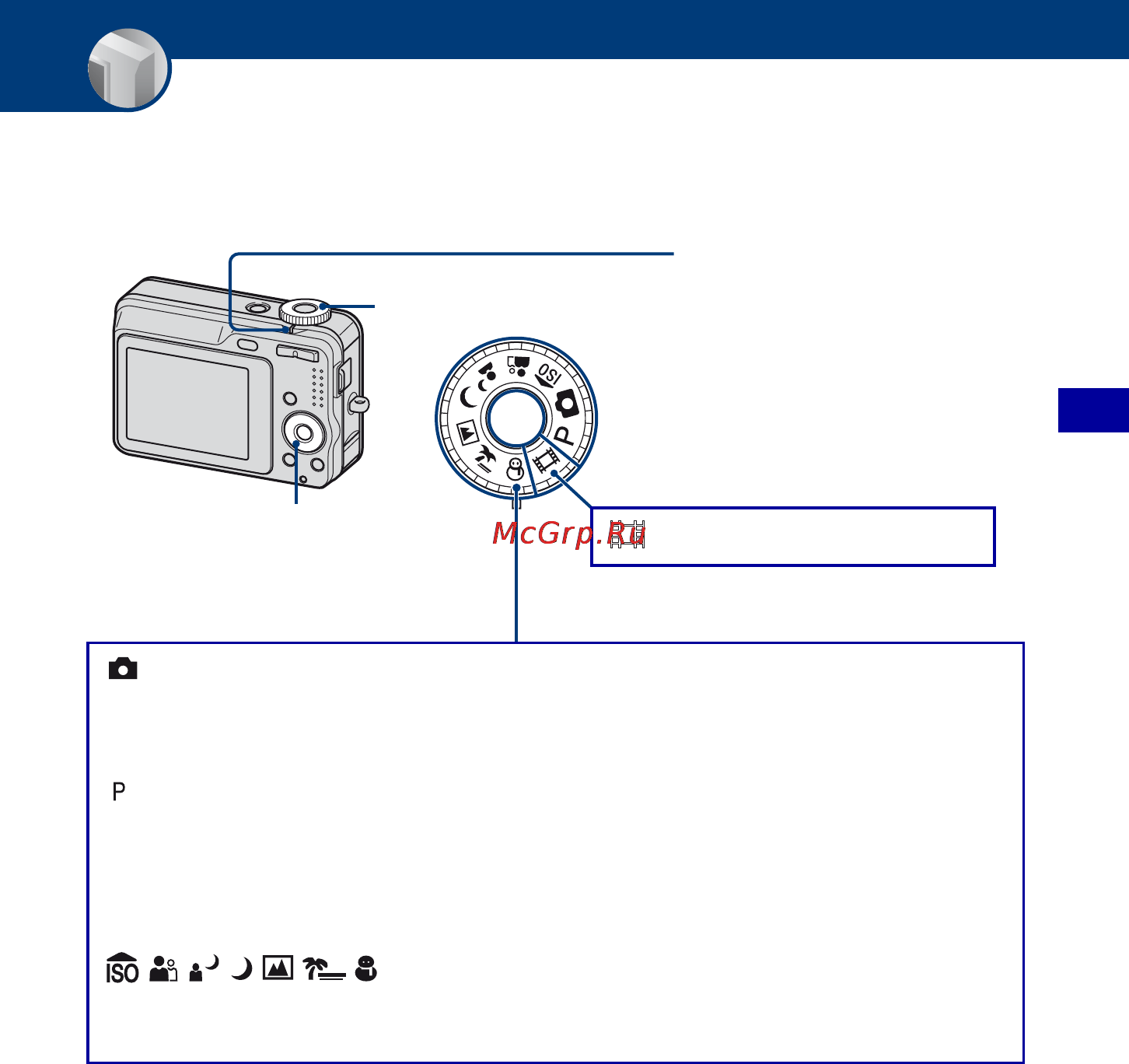 Sony Cyber-Shot DSC-S800 [19/111] Основные функции