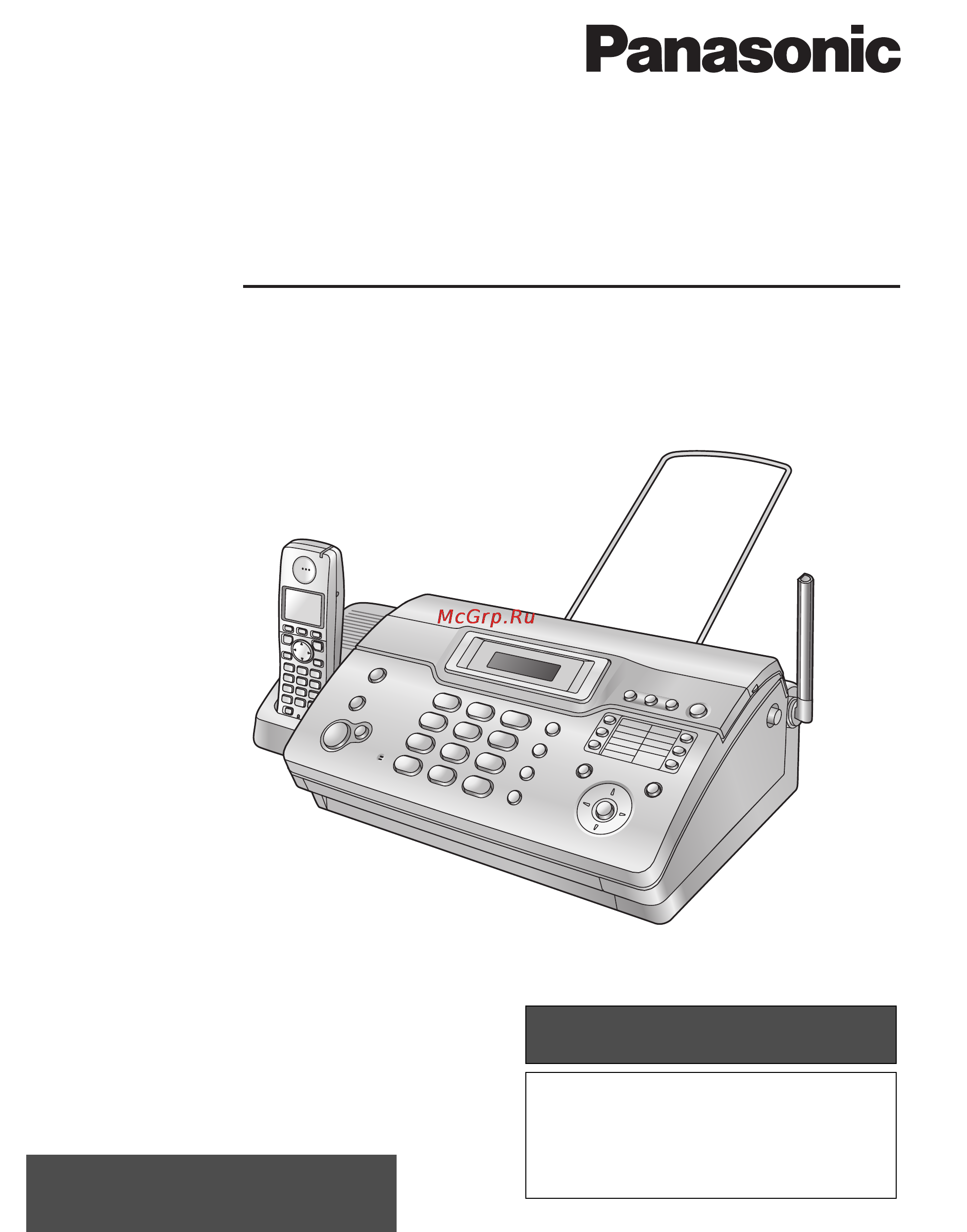 Panasonic KX-FC966RU Инструкция по эксплуатации онлайн