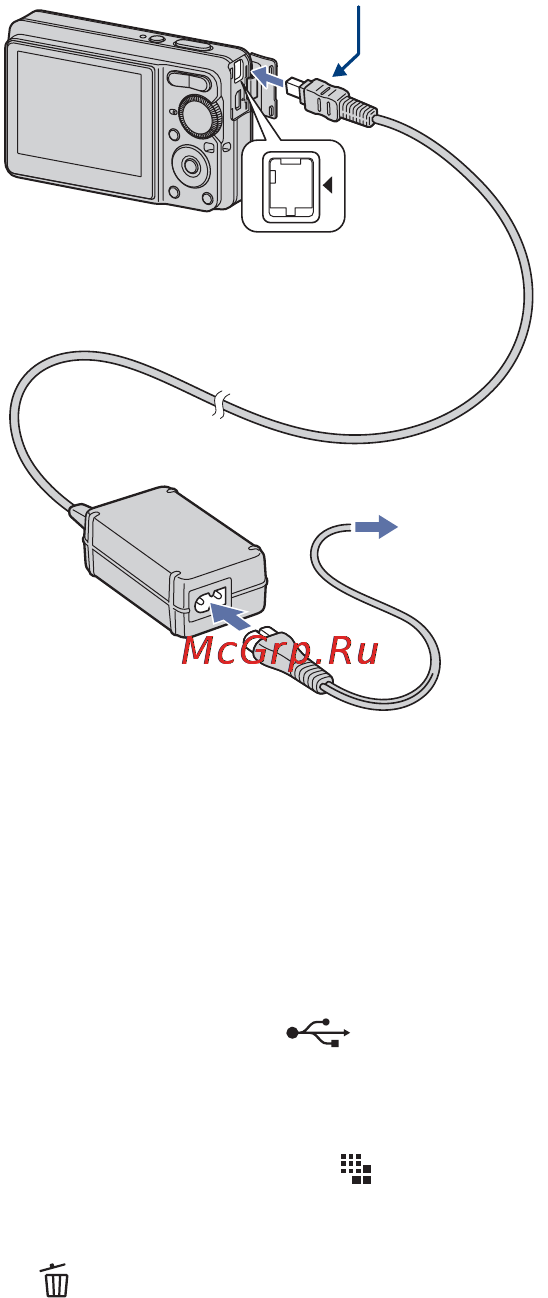 Sony Cyber-Shot DSC-S780 [14/111] Обозначение частей
