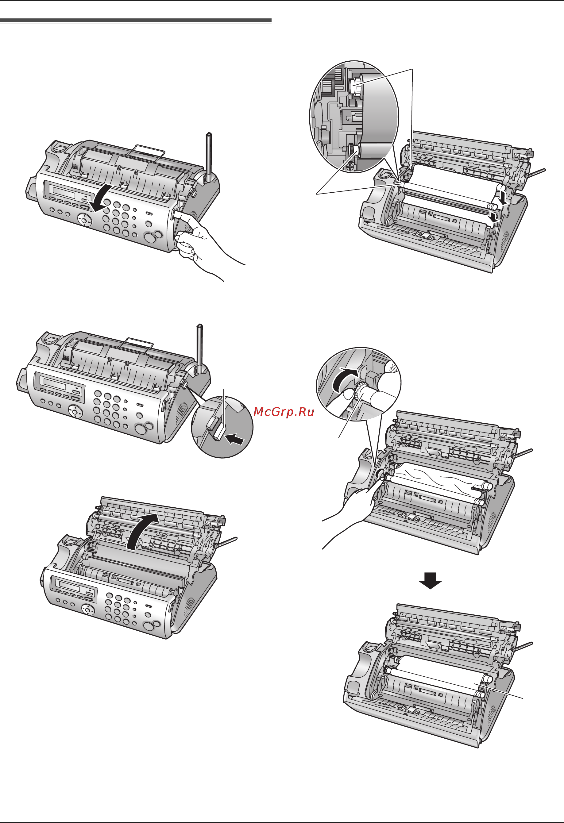 Panasonic KX-FC258RU [12/92] Введение и установка