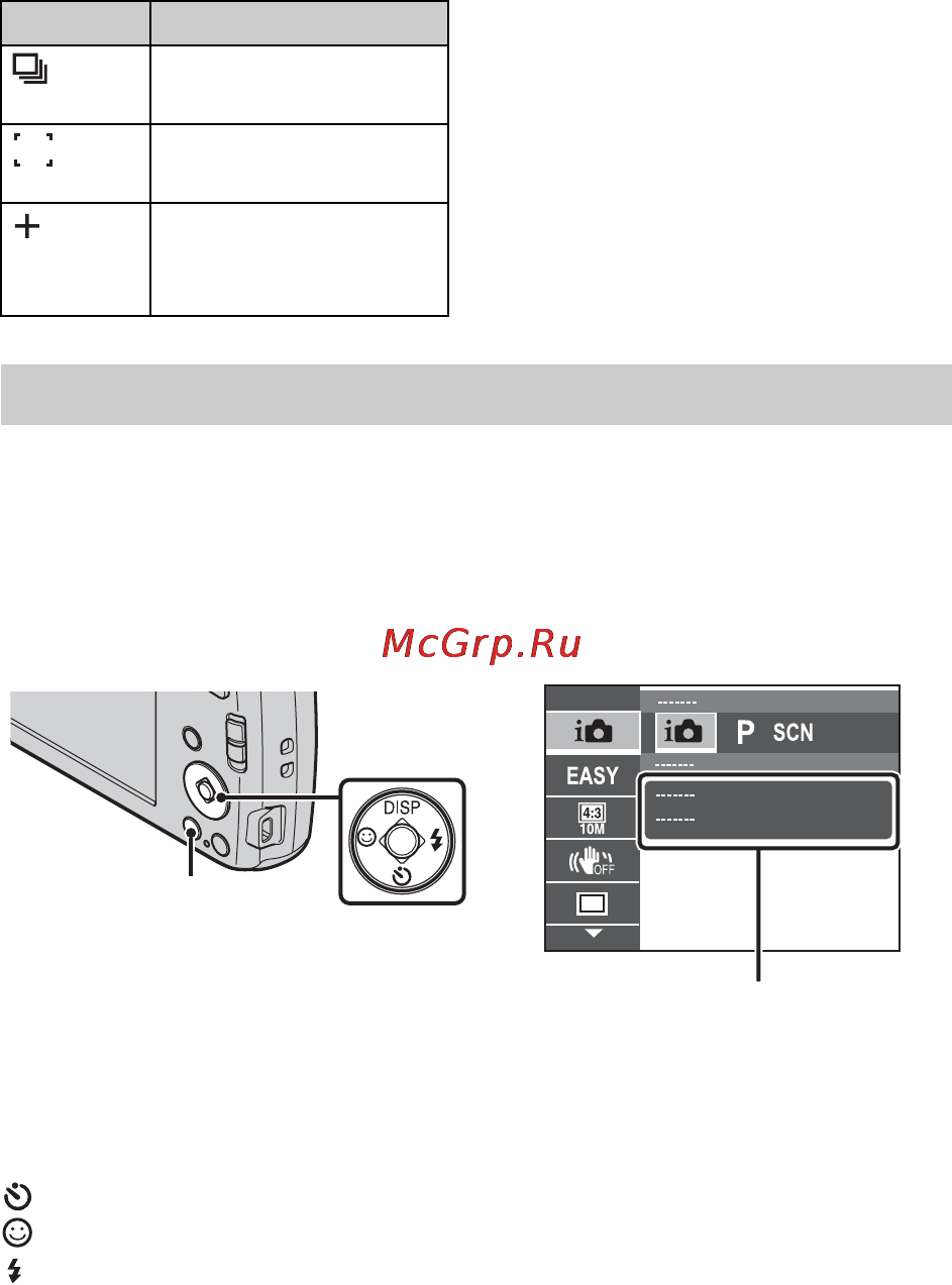 Sony Cyber-Shot DSC-S3000 [34/72] Краткое описание прочих функций