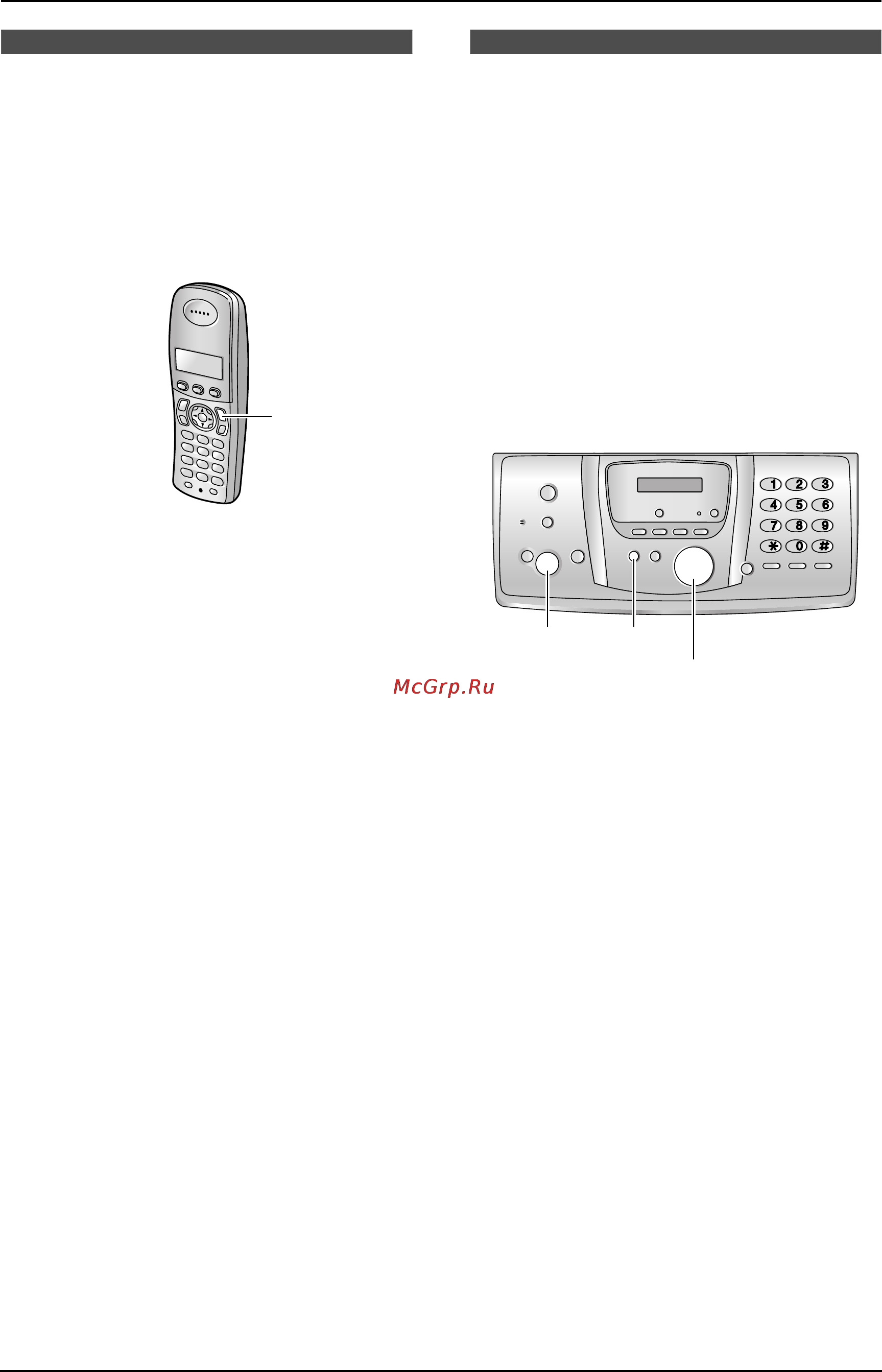 Panasonic KX-FC233RU [24/110] Включение выключение питания телефонной трубки