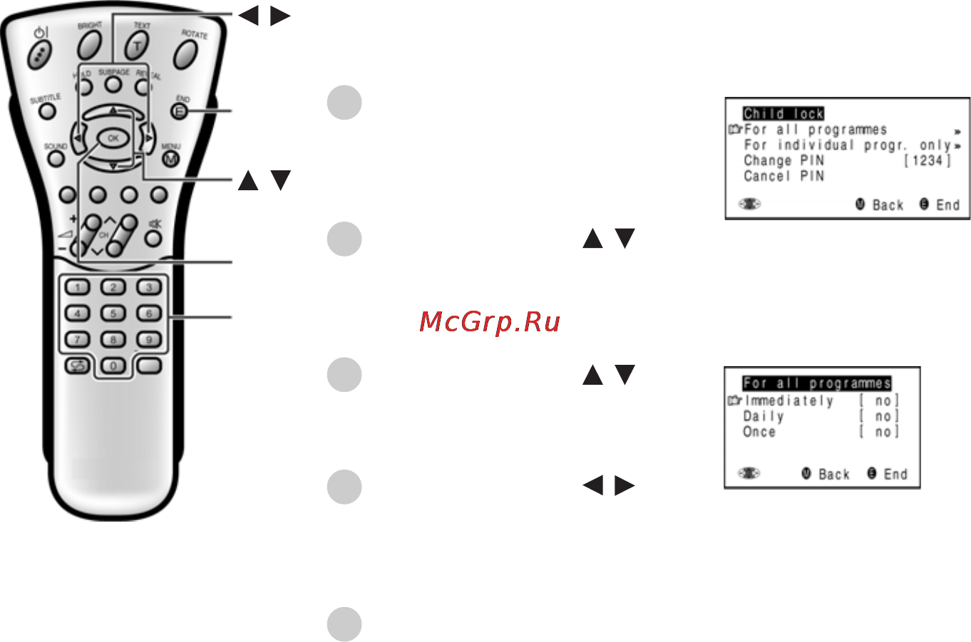Siemens KG 39MT90 [55/77] Защита от детей продолжение