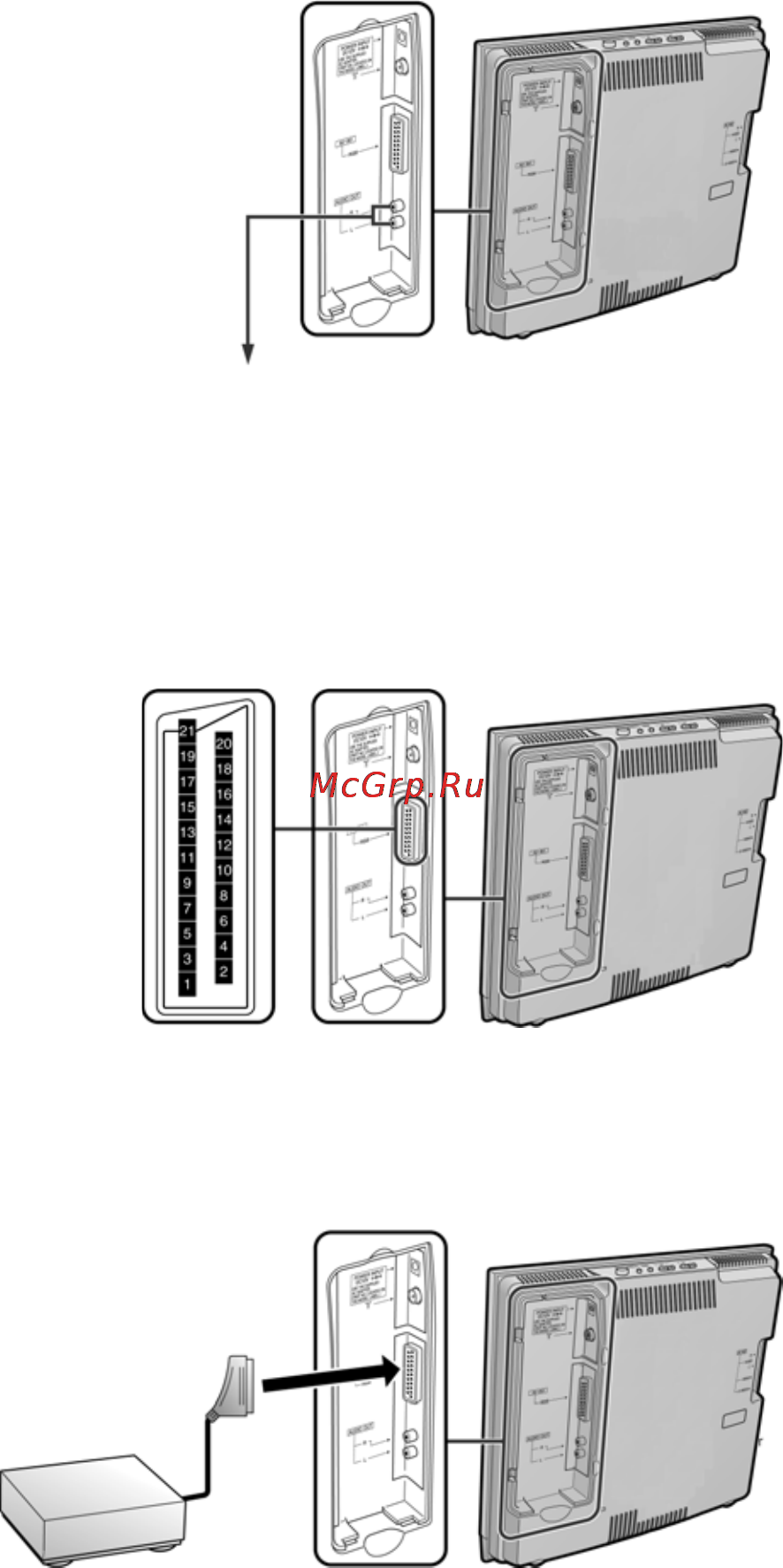 Siemens KG 39MT90 [71/77] Аудио выход audio out