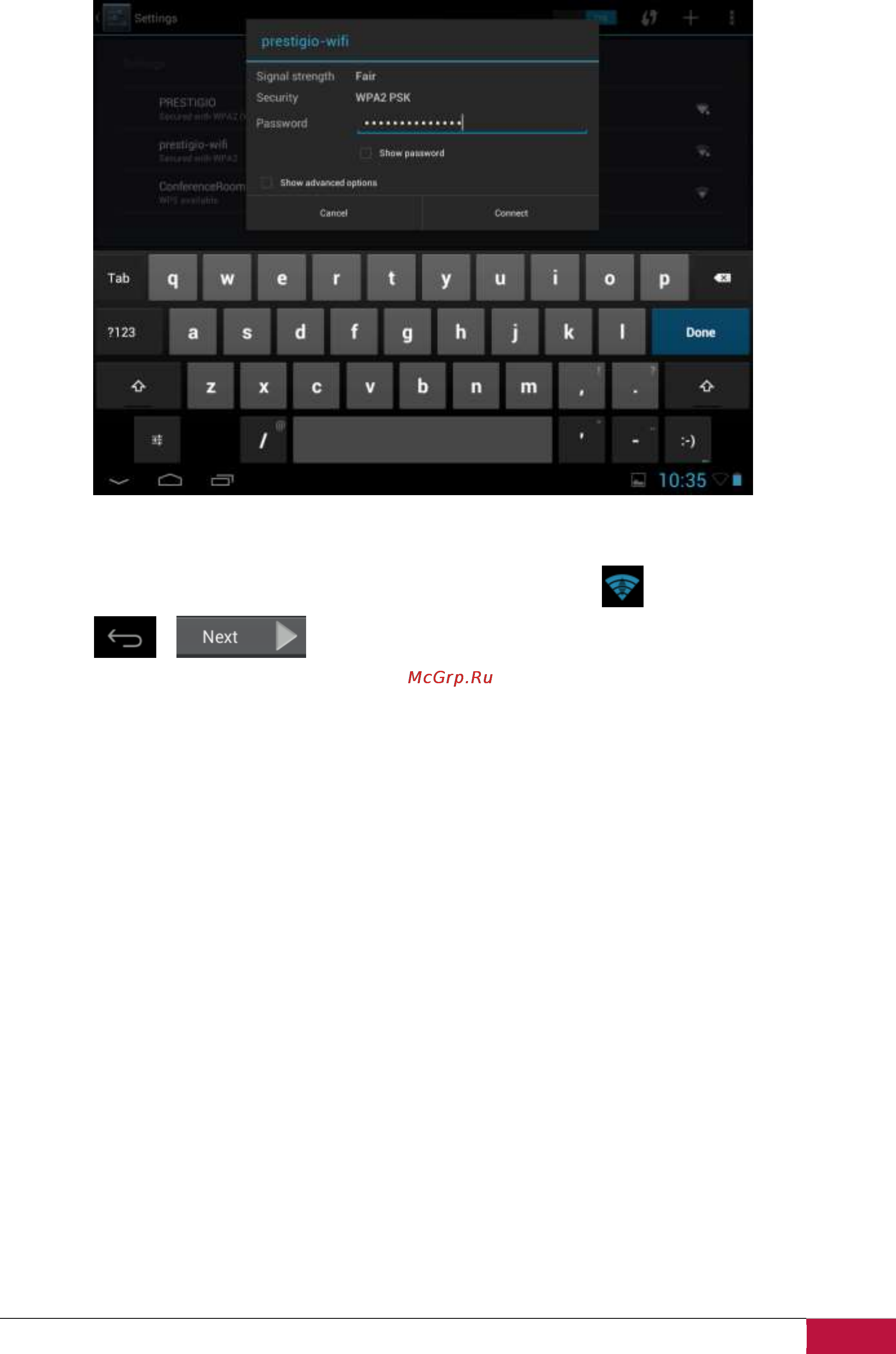 Prestigio MultiPad 2 Prime Duo 8.0 PMP5780D_DUO Инструкция по эксплуатации онлайн [12/62] 39965