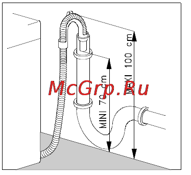 Electrolux EWT 1011 [15/15] Слив