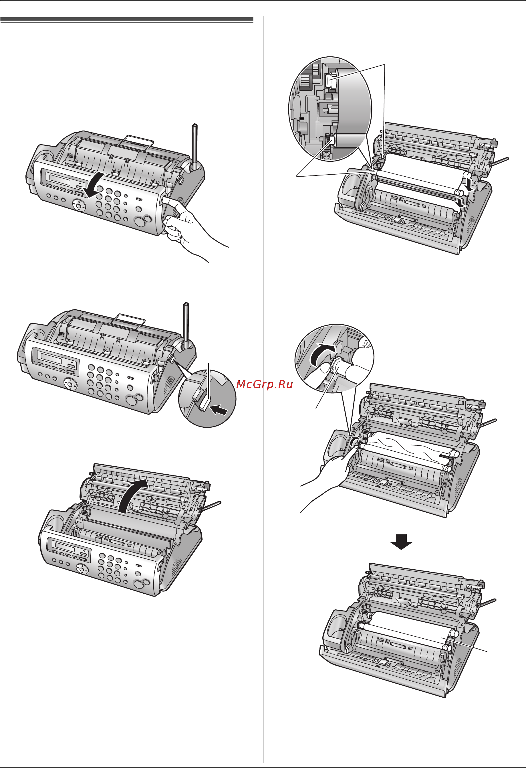 Panasonic KX-FC228RU [11/76] Введение и установка