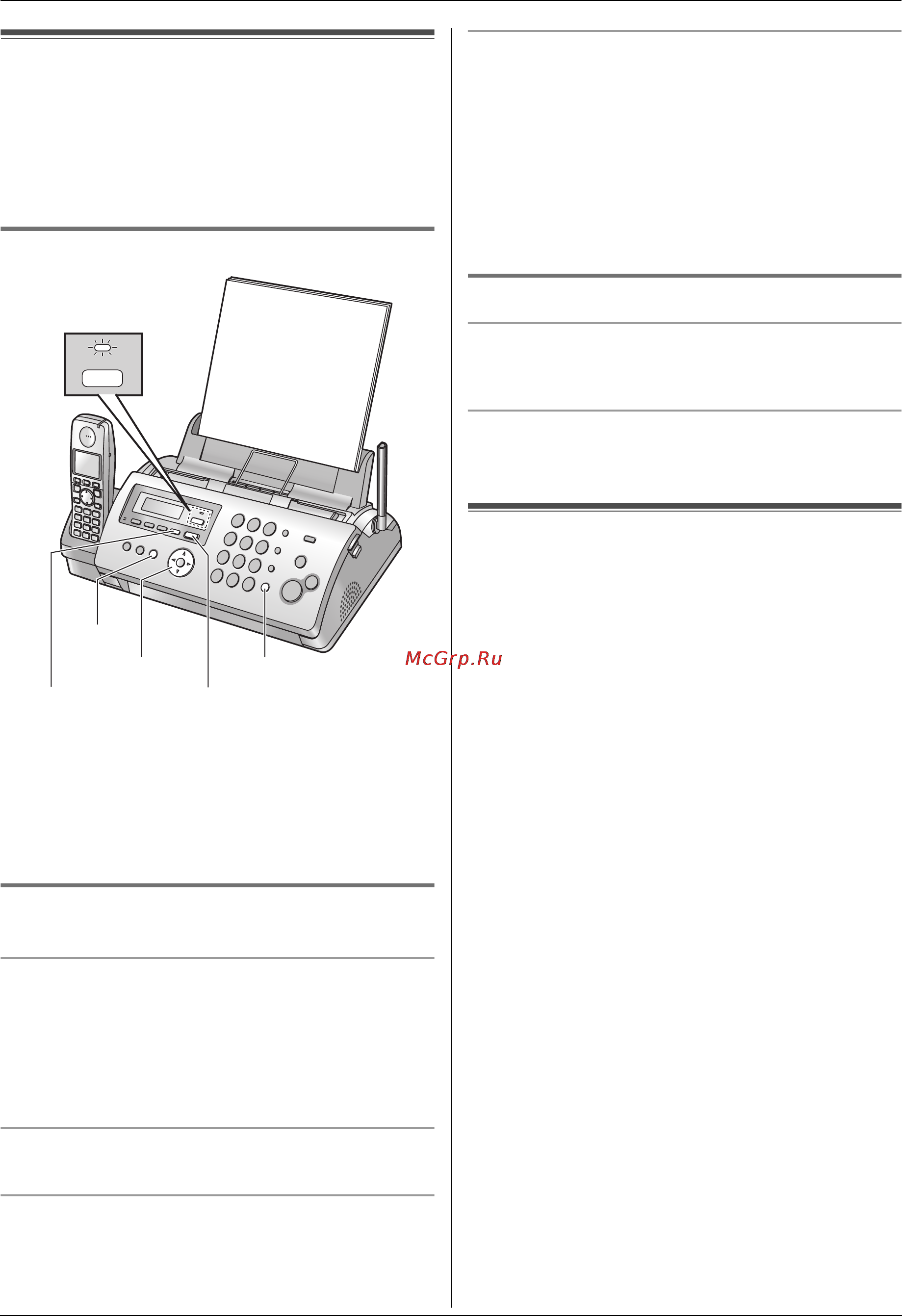 Panasonic KX-FC228RU [39/76] Прослушивание записанных сообщений