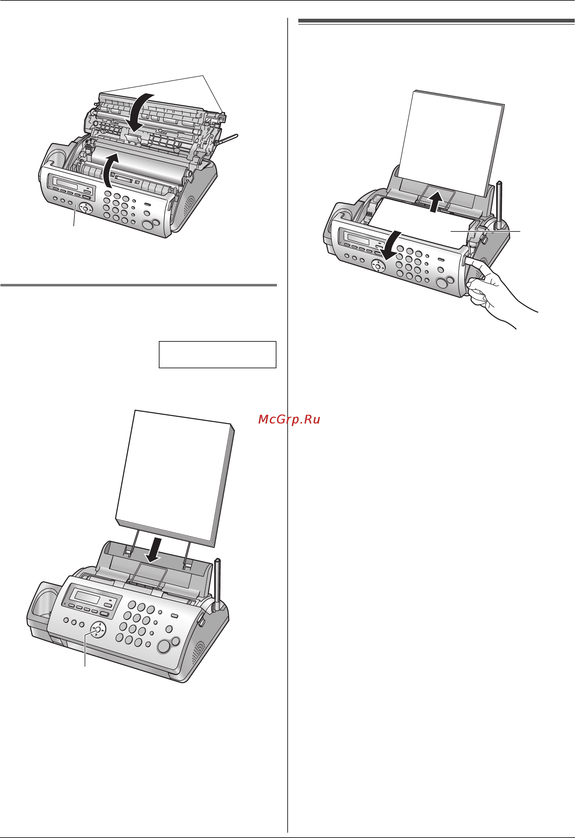 Panasonic KX-FC228RU [69/76] Замятия документов