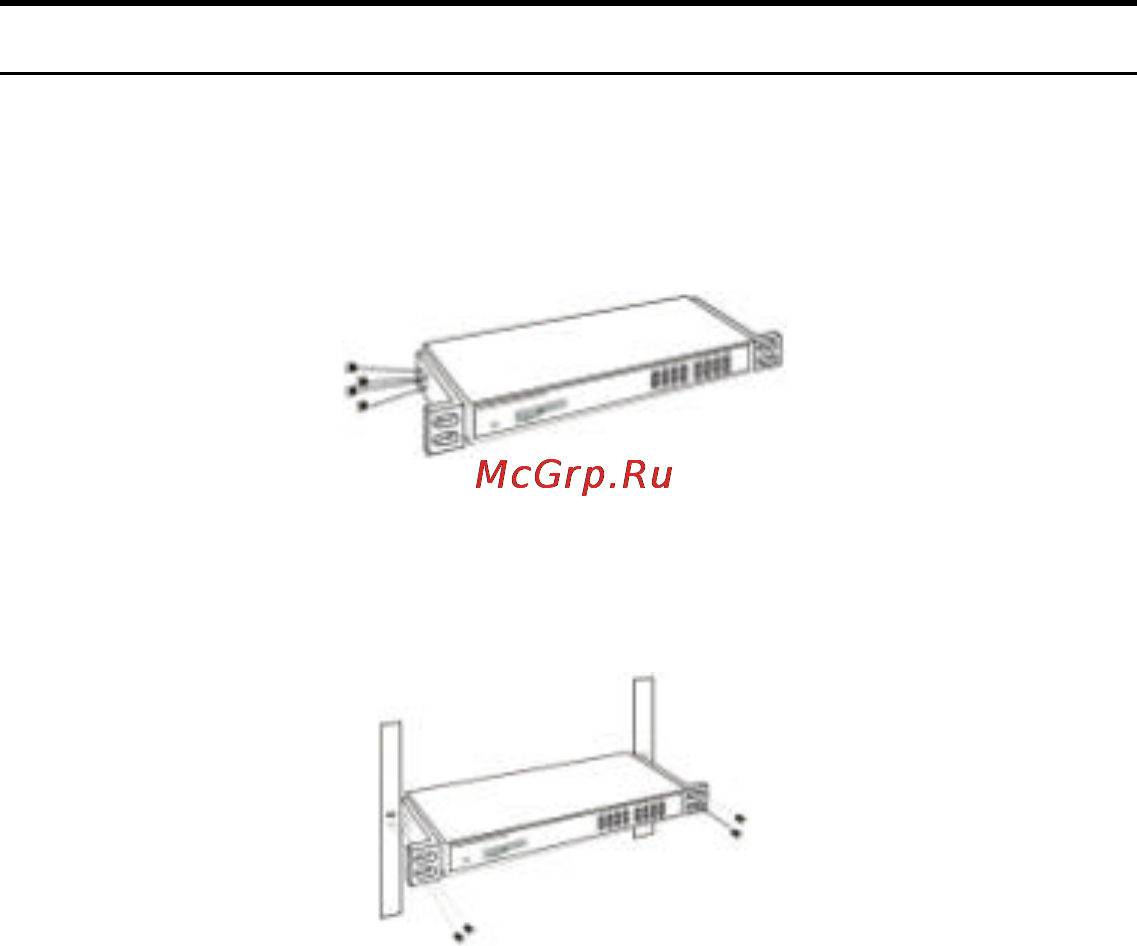 D-Link DES-1316 [12/53] Rack mounting