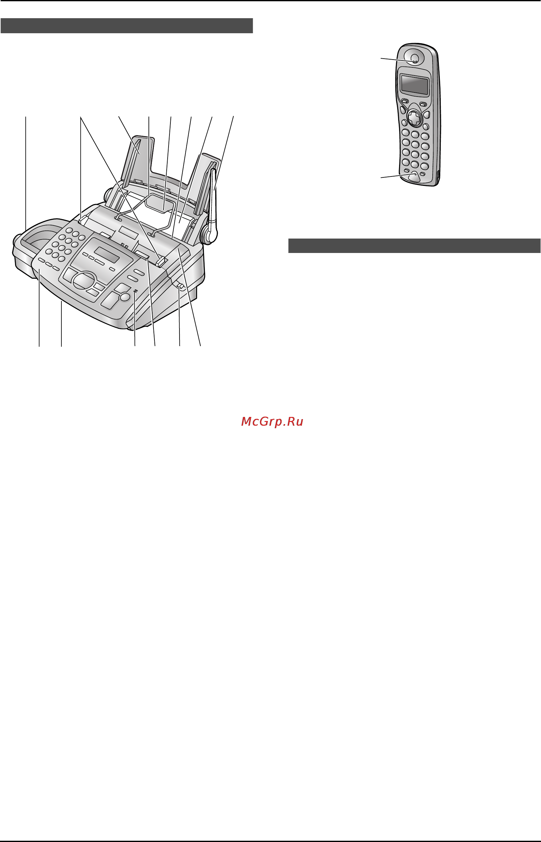 Panasonic KX-FC195RU [12/86] Телефонная трубка