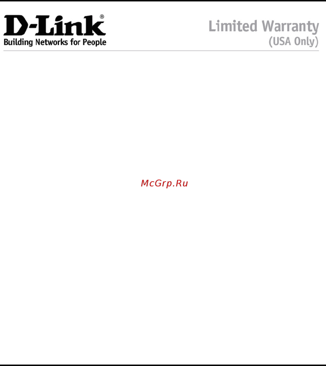 D-Link DGS-1005D [15/18] Arranty and