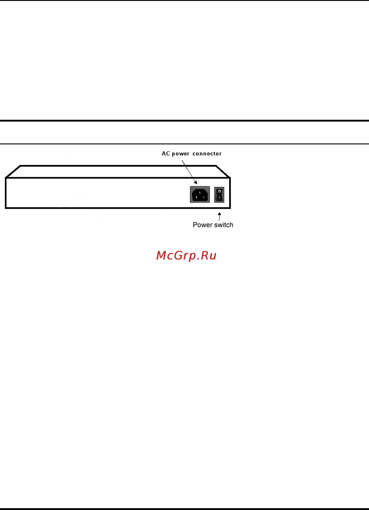 D-Link DGS-1008TL [15/17] Rear panel