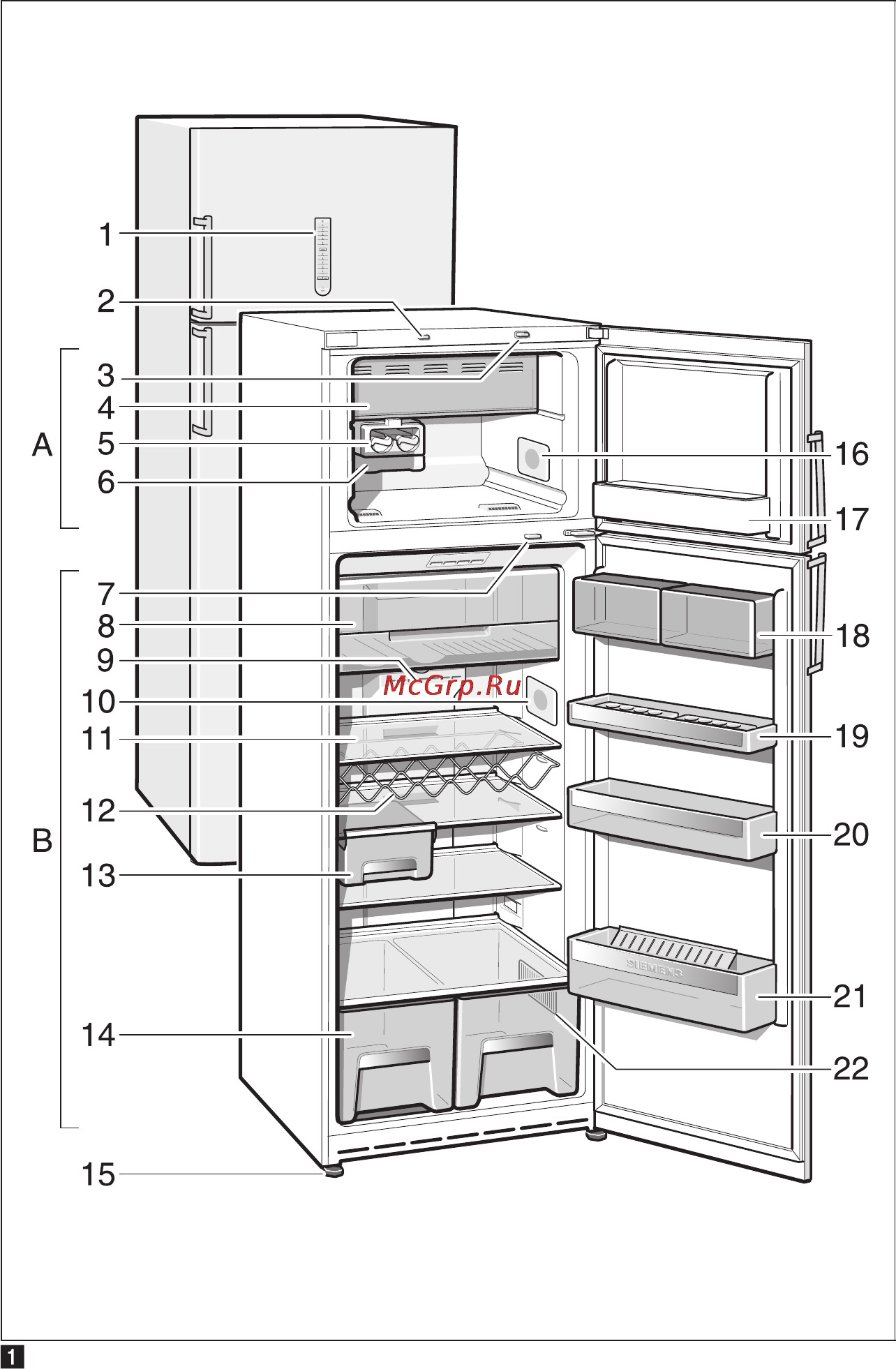 Siemens KD 40NA71 Инструкция по эксплуатации онлайн [17/20] 40050