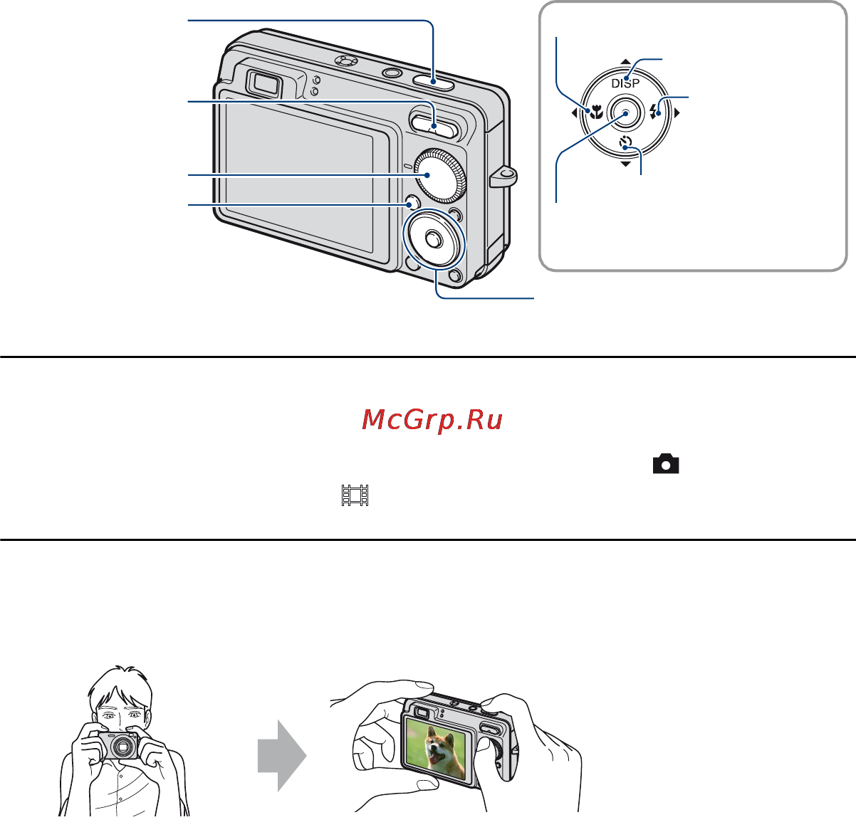 Sony Cyber-Shot DSC-W300 [26/162] Съемка изображений режим автоматич регулир