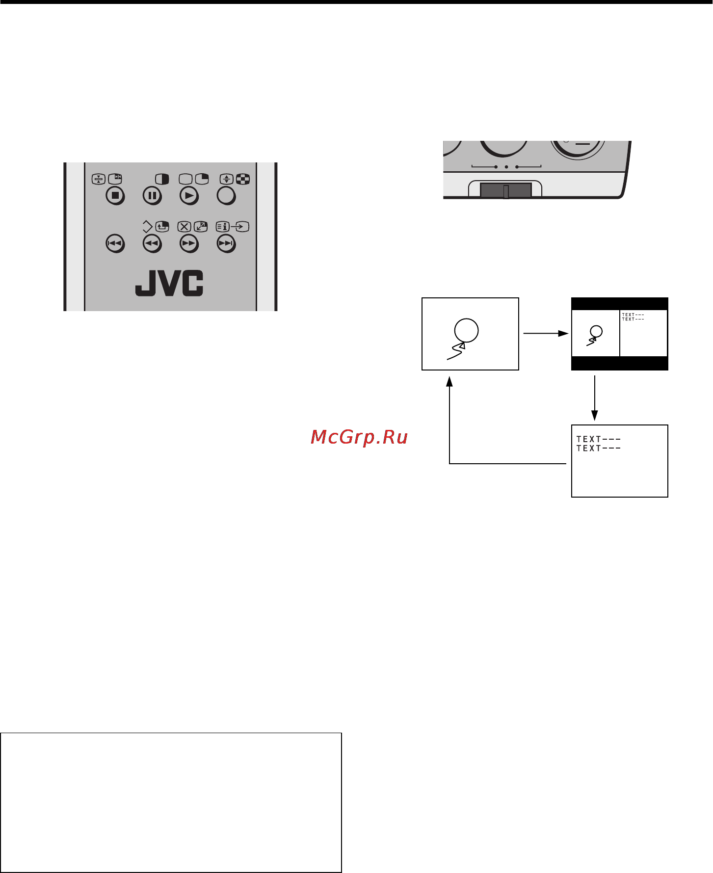 JVC HV-Z34L1 [16/44] Управление dvd плеером марки jvc