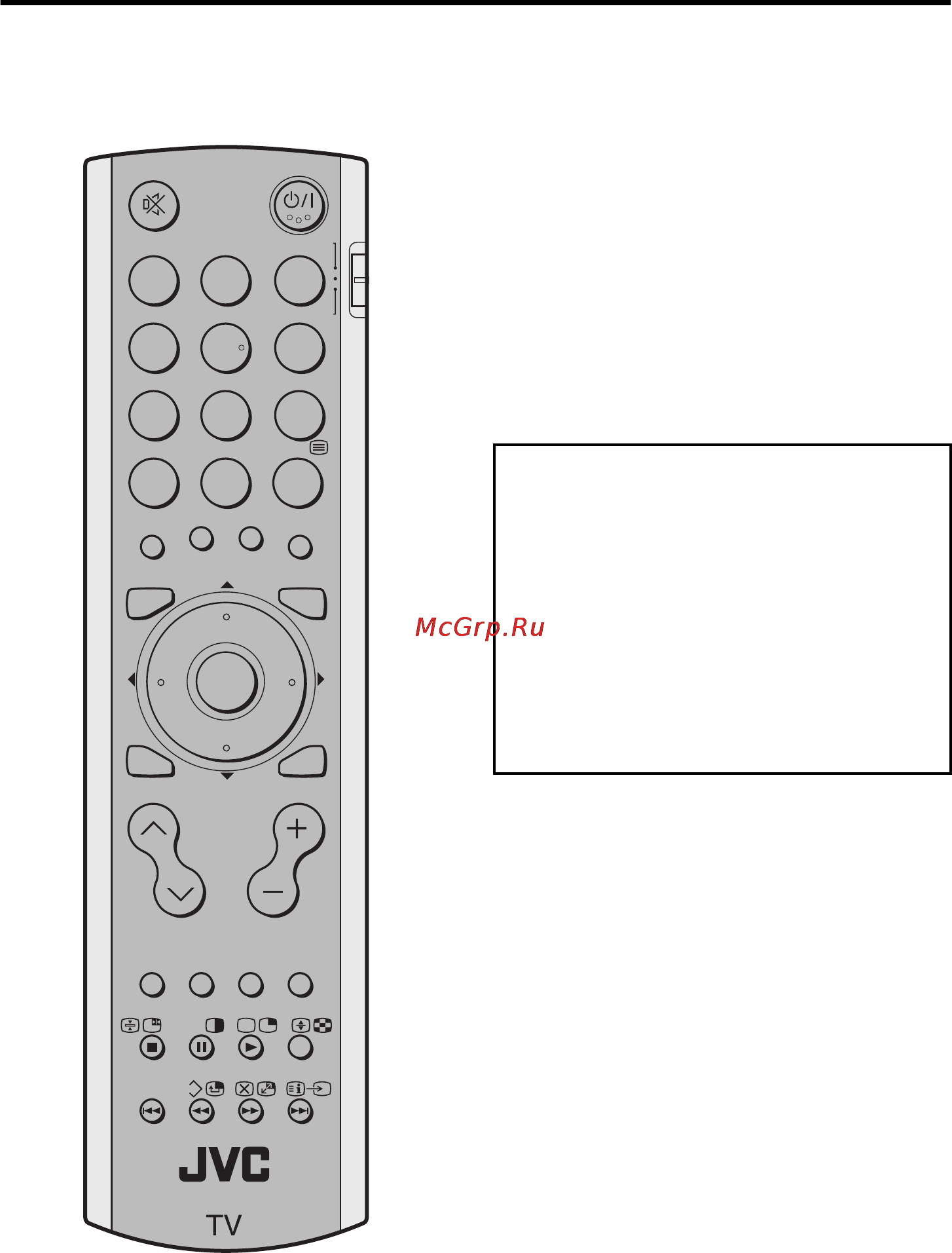 JVC HV-Z34L1 [8/44] Кнопки и функции пульта дистанционного управлени