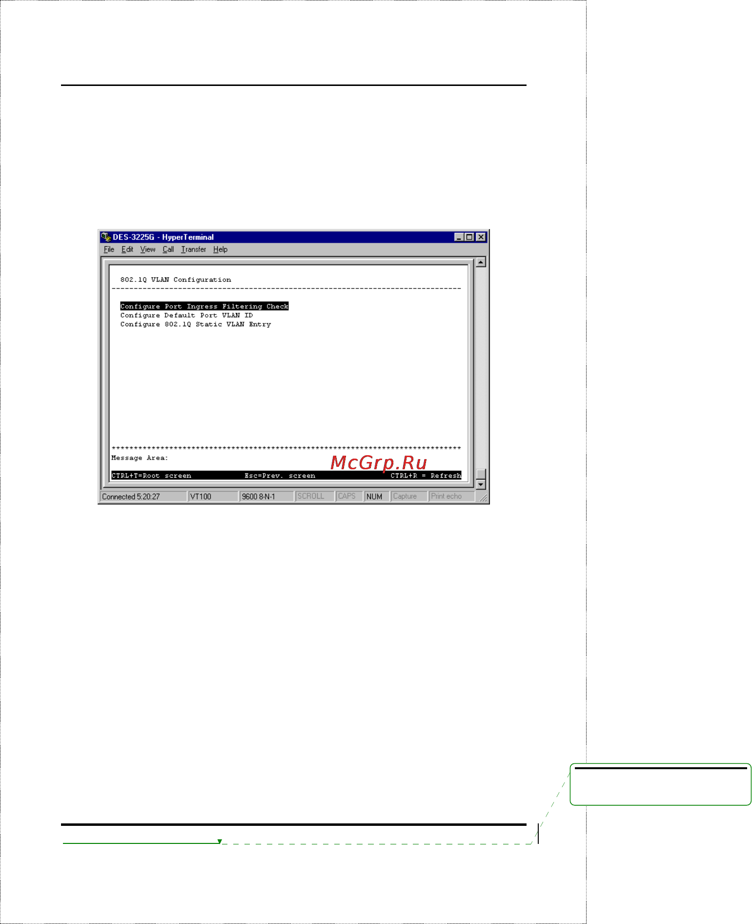 D-Link DES-2108/E [101/199] Configure 802 q vlan