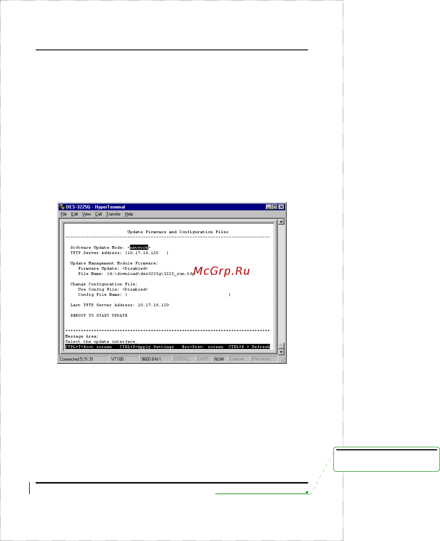 D-Link DES-2108/E [106/199] Update firmware and configuration files